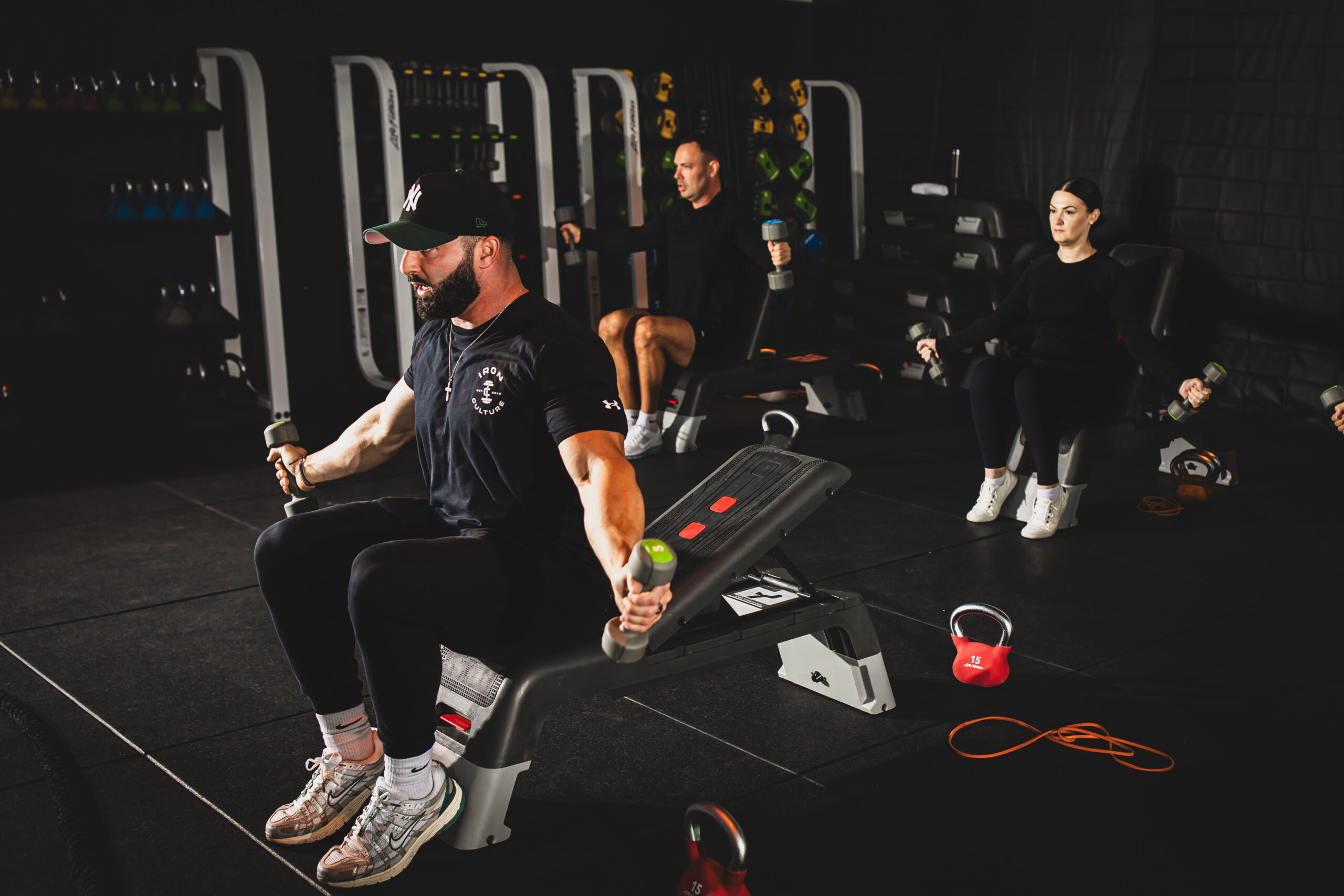 group class trainer and class